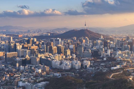 Gruppenreise «Kontrastreiches Südkorea» ab Seoul: Seoul City Skyline