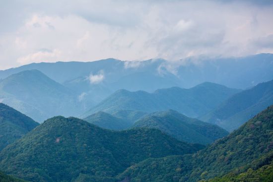 Kumano Kodo: le chemin sacré du pèlerinage au Japon de Kyoto: Beautiful view on the way