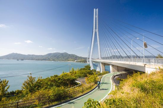 Hiroshima & les trésors de la mer intérieure de Seto de Kyoto: Shimanami Kaido cycling route