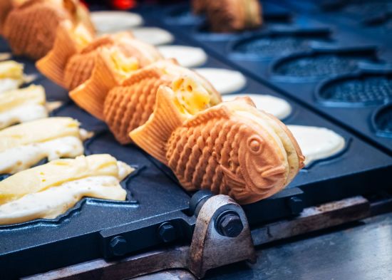 Geheimnisvolles Nordjapan ab Tokio: Japanese sweet Taiyaki fish shaped cake