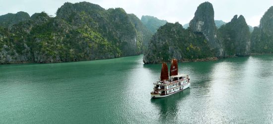 Bai Tu Long Bucht Kreuzfahrt mit «Violet» ab Hanoi: Violet ship
