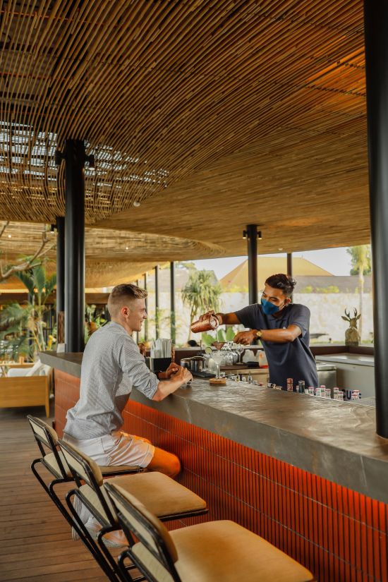 Segara Village in Südbali:  Byrd House Bar