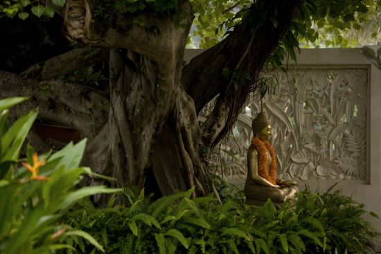 Segara Village in Südbali:  Buddha