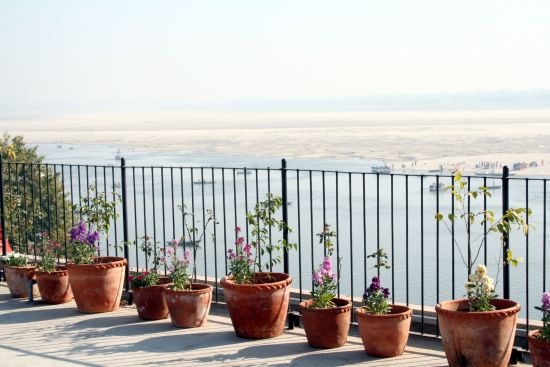 Suryauday Haveli à Varanasi:  Terrace
