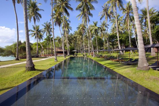 The Haad Tien Beach Resort à Ko Tao:  Swimming Pool