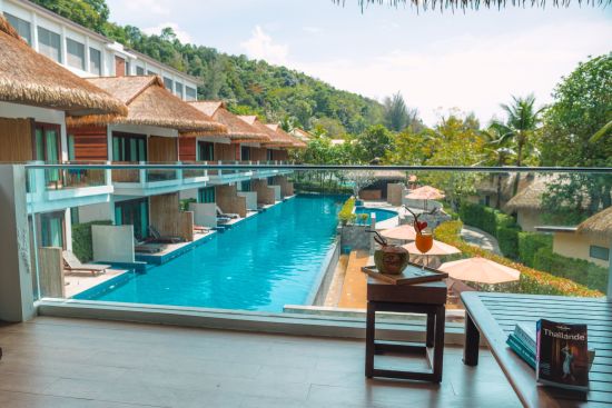 Tup Kaek Sunset Beach Resort à Krabi:  Deluxe Pool View