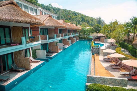 Tup Kaek Sunset Beach Resort à Krabi:  Deluxe Pool View