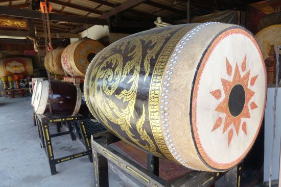 Le Siam royal de Bangkok: Drums production