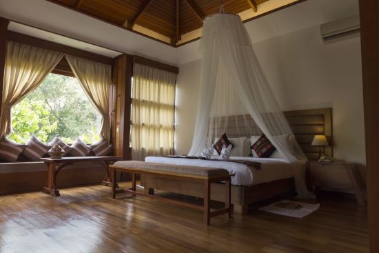 Popa Garden Resort in Bagan:  Deluxe Balcony