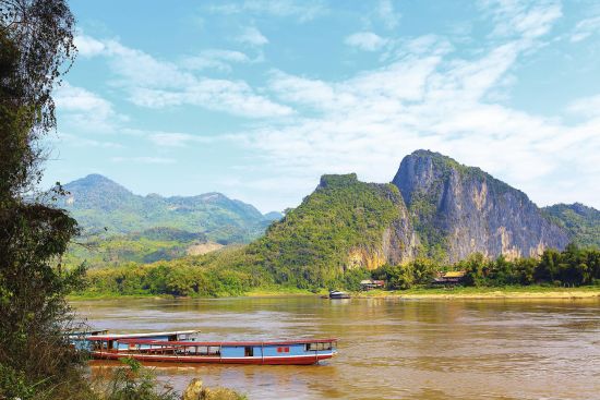 Au fil du Mékong cap à Chiang Mai de Luang Prabang: Luang Prabang Mekong River