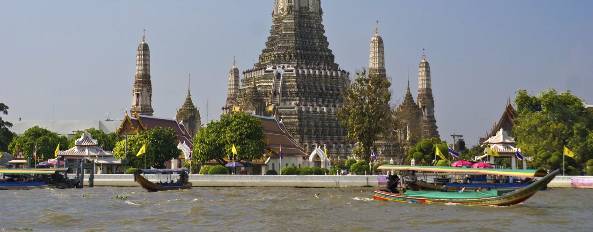 Palais royal et tour en bateau sur les klongs à Bangkok: Bangkok: Wat Arun