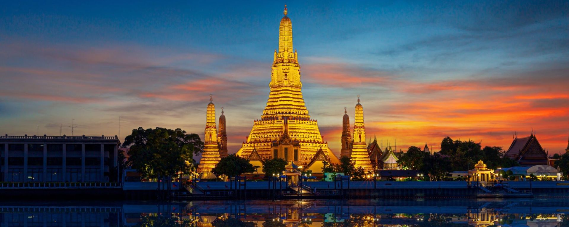 Chao Phraya by Night à Bangkok: Chao Phraya by night