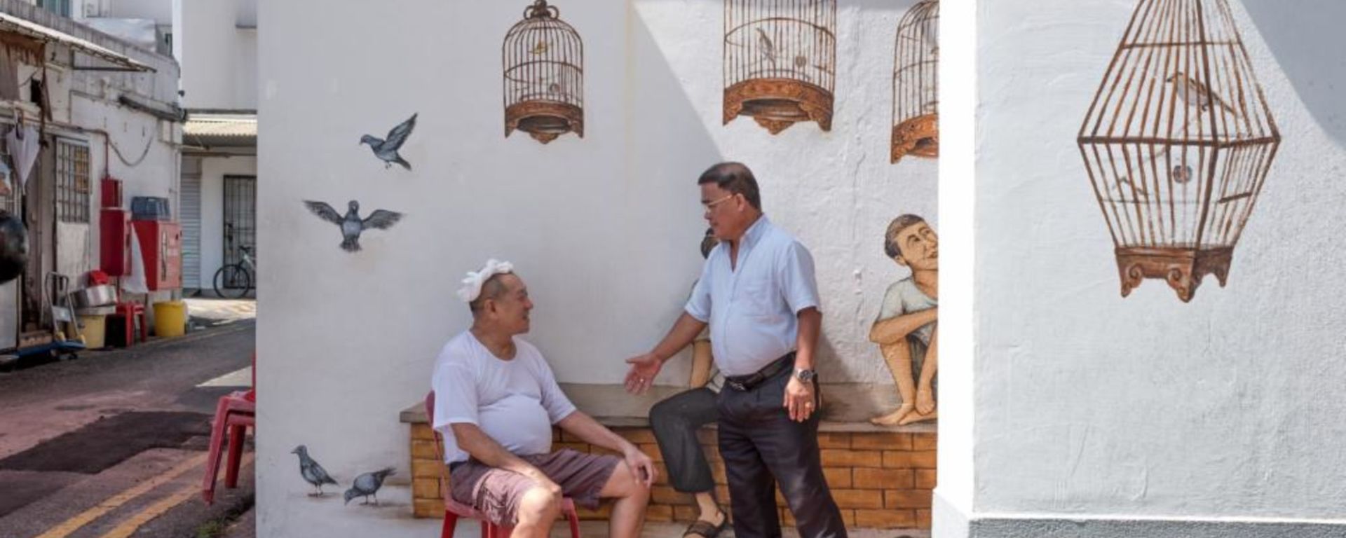 Das alte Singapur zu Fuss entdecken: Tiong Bahru with Mural