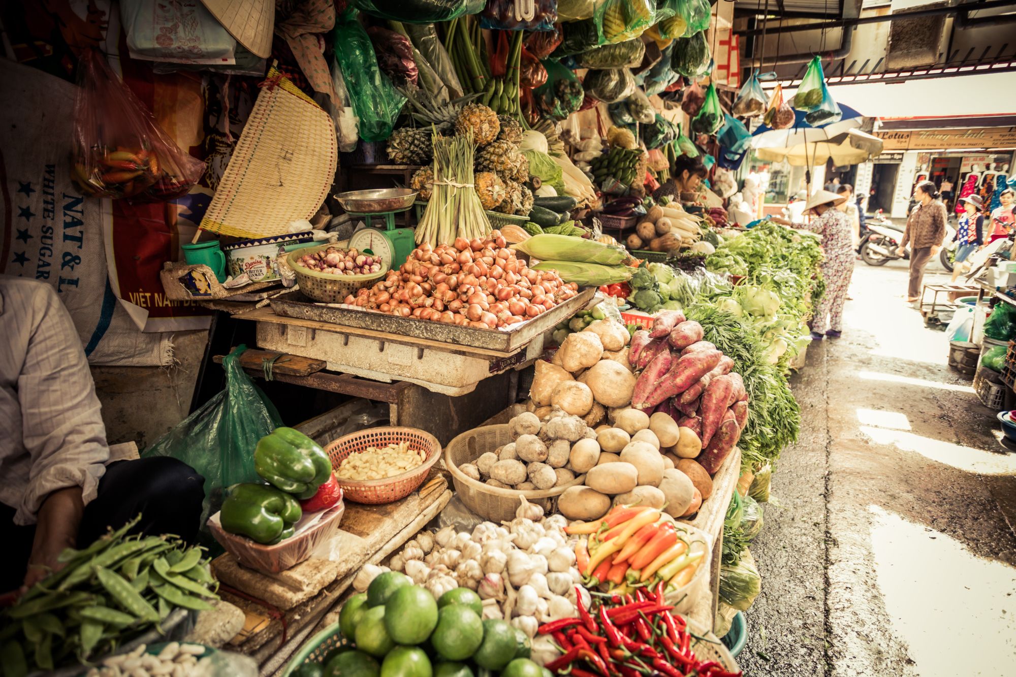 Traditionelles Koch-Erlebnis in Hanoi: Hanoi Market