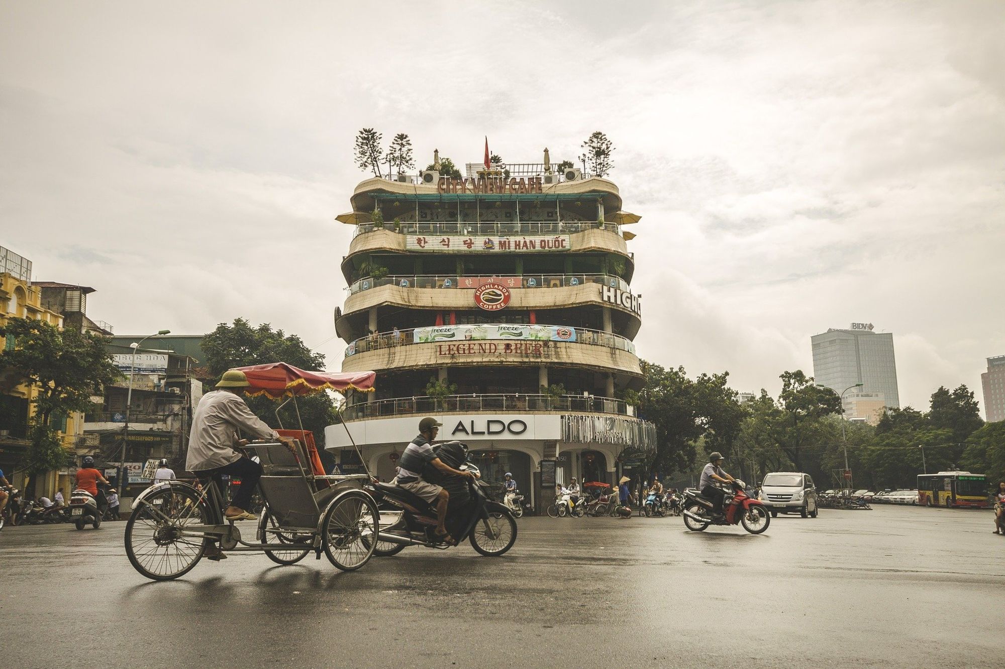 Höhepunkte Hanois: Hanoi: Street scene