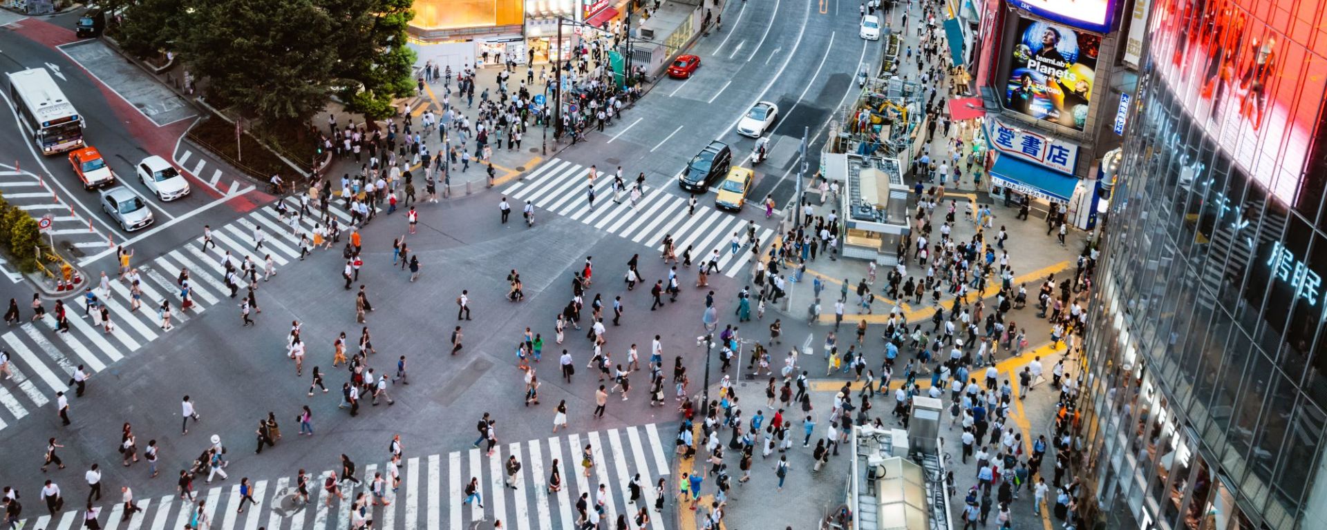 Découvrez les quartiers tendance de Tokyo: Shibuya Crossing in Tokyo
