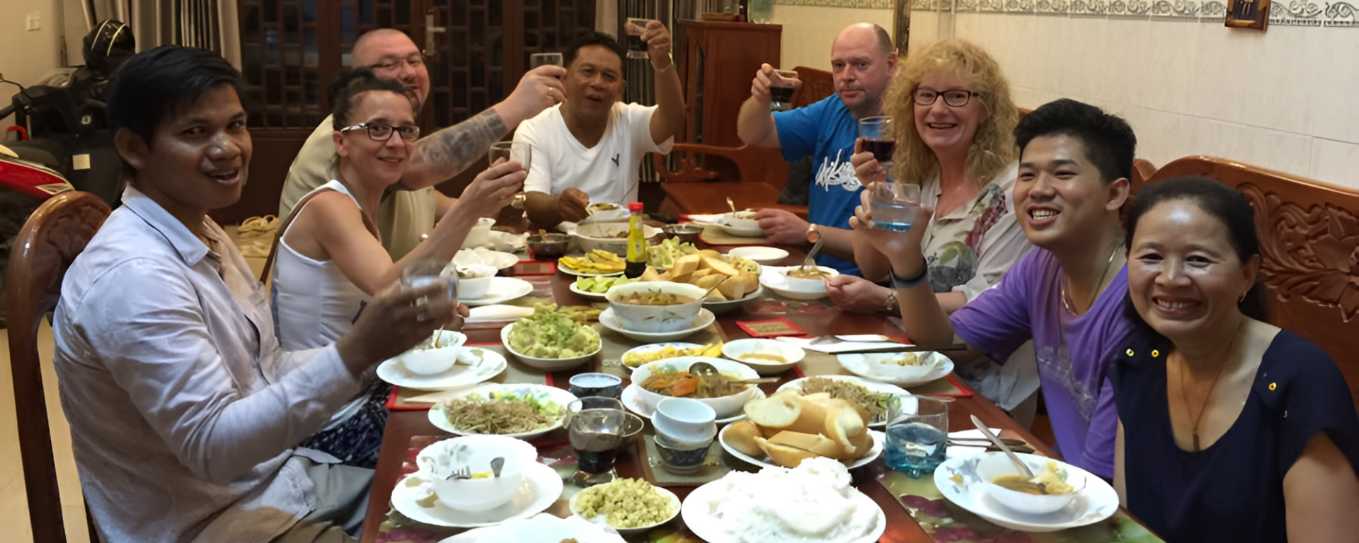 Soirée en famille cambodgienne à Phnom Penh: Home hosted dinner