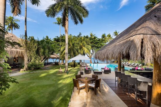 Inselwelt Visayas ab Negros: Atmosphere Resort: Pool Bar