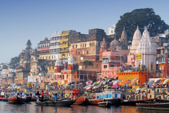 L'Inde pour les fins connaisseurs de Delhi: Varanasi: view from the river