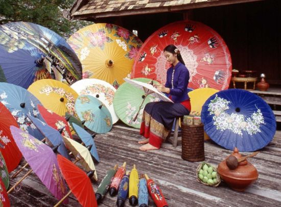 Das Goldene Dreieck ab Chiang Mai: Chiang Mai: Market