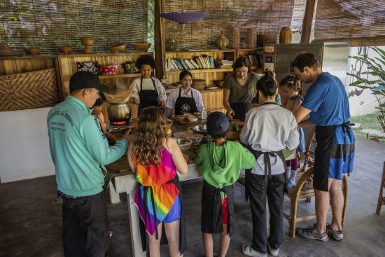 Découverte active de Luang Prabang: activities: Cooking Class with family