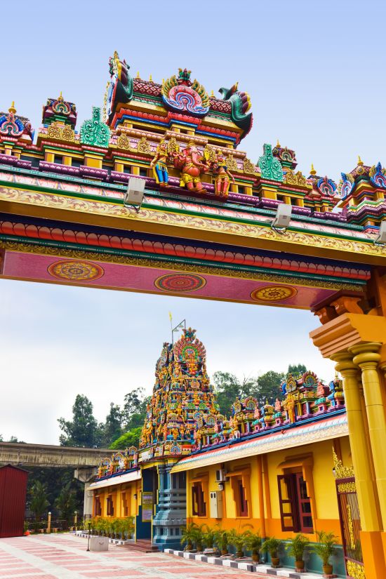 Les hauts lieux de la Malaisie de Kuala Lumpur: Kuala Lumpur: Hindu Temple 