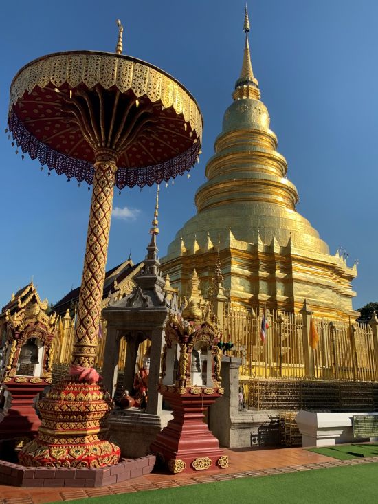 Les hauts lieux de la Thaïlande de Bangkok: Wat Haripoonchai Lamphun