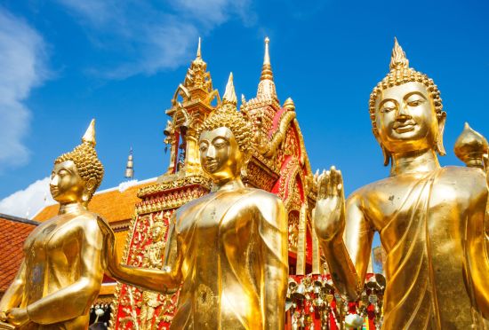 Das Goldene Dreieck ab Chiang Mai: Chiang Mai Doi Suthep