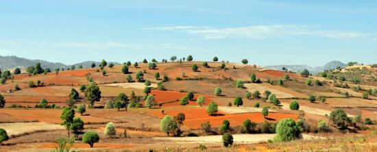 Au pays des temples et des pagodes de Mandalay: Kalaw landscape