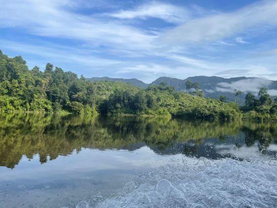 Sarawak – la nature dans toute sa splendeur de Kuching: location: On the way to Kampong Nyegol