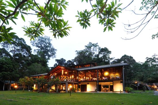 Borneo Wildlife / Borneo Rainforest Lodge ab Kota Kinabalu: Main lodge