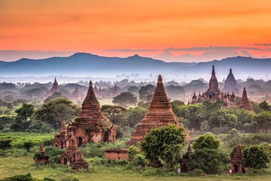 Le pays doré de Yangon: Bagan