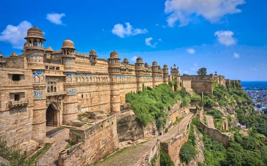La féerie du Rajasthan de Delhi: Gwalior Fort