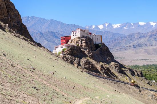 Magie des temples et idylle des montagnes de Delhi: Leh Thiksey Monastery