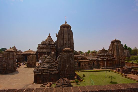 Odisha, terre des temples de Bhubaneswar: Lingaraj Temple Bhubaneswar
