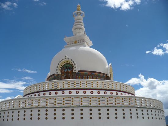 Die spektakuläre Bergwelt von Ladakh ab Leh: Leh: Pagoda