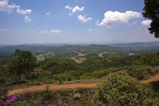 Le sud diversifié de l’Inde de Kochi: Madikeri: view point