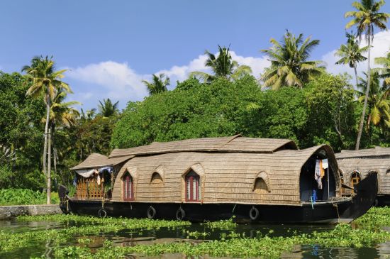 Naturschönheiten Keralas ab Kochi: Backwaters: Houseboat