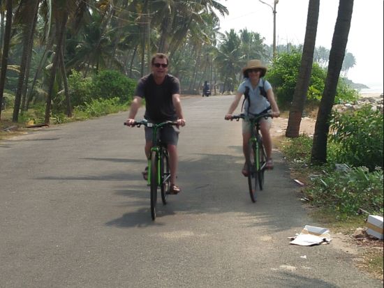 Tour à vélo à travers le Kerala de Kovalam: On the Road again
