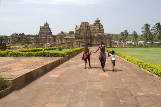 Karnatakas kulturelles Vermächtnis ab Goa: Pattadakal: temples