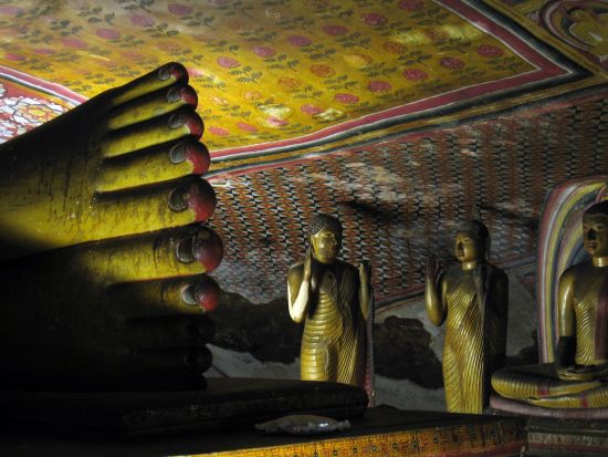 Les hauts lieux du Sri Lanka de Colombo: Dambulla: Cave Tempel