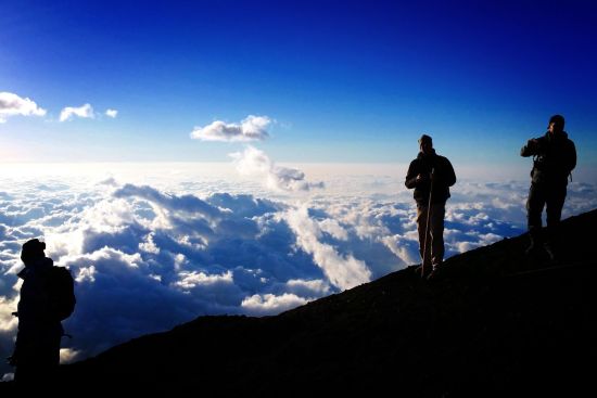 Mt. Fuji Trekking (Gruppe, Nebensaison) ab Tokio: Trekking Mt. Fuji