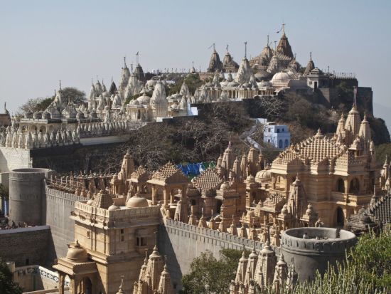 Unbekanntes Gujarat ab Ahmedabad: Palitana: Jain temple