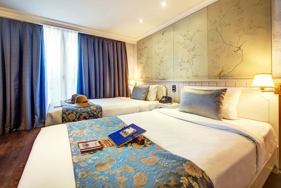 Flusskreuzfahrt nach Saigon ab Siem Reap: Jayavarman Superior Stateroom