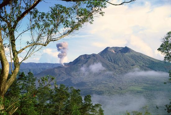 Les hauts lieux de Bali de Sud de Bali: Bali Mount Batur from Kintamani