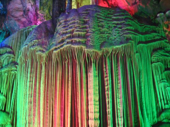 Rizières en terrasses & paysages montagneux de Guilin: Yangshuo: Silver Cave