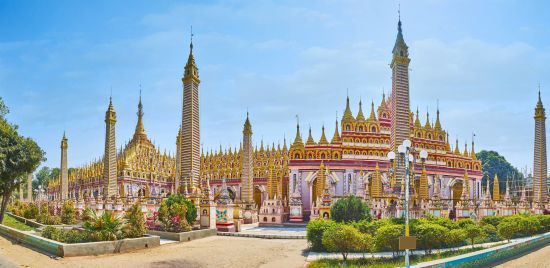 Faszination Myanmar - Ein Land im Wandel ab Naypyitaw: Monywa hanboddhay Pagoda