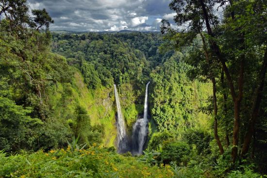 Le sud ravissant du Laos de Pakse: Stunning Tad Fane waterfall