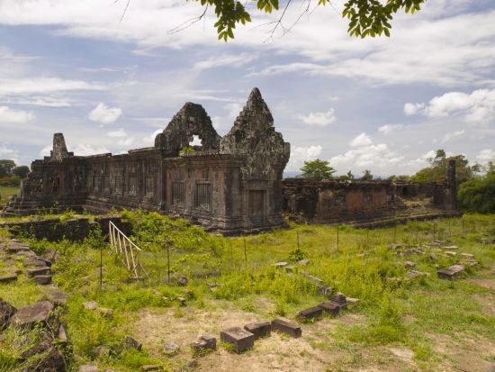Le sud ravissant du Laos de Pakse: Champasak: Wat Phou Temple