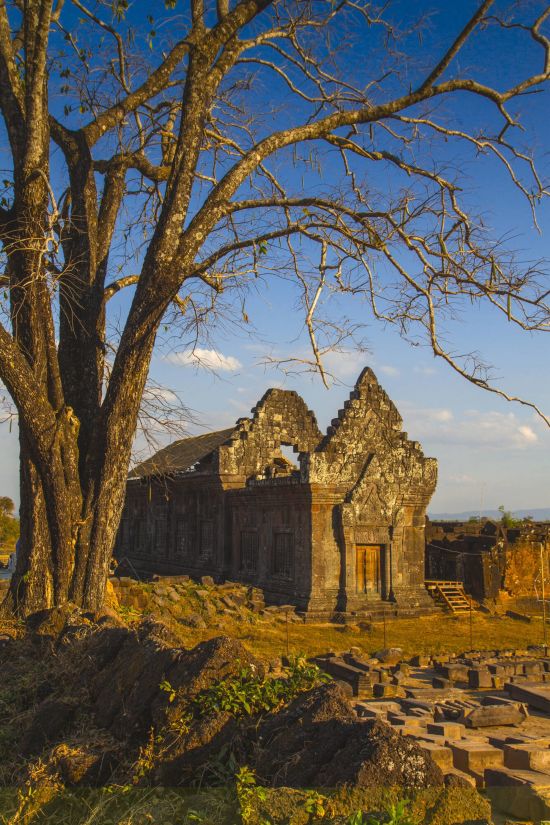 Le sud ravissant du Laos de Pakse: Champasak: Wat Phou Temple